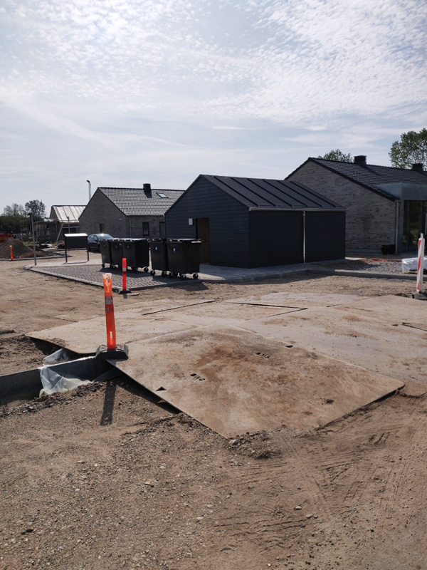 Rækkehuse i Amaliehaven i Odense – kundecase fra Odense EL